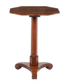 Y A late Regency rosewood occasional table