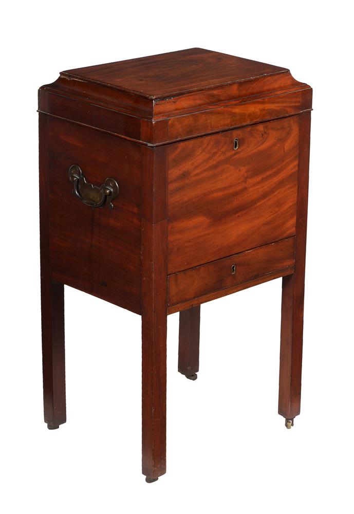 A George III mahogany cellaret