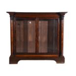 Y A rosewood side cabinet