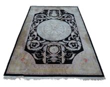 A Chinese large woven carpet
