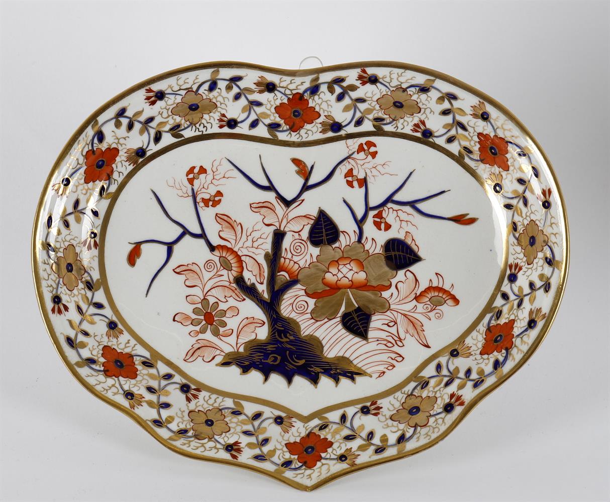 A Derby imari decorated part dessert service - Image 2 of 8