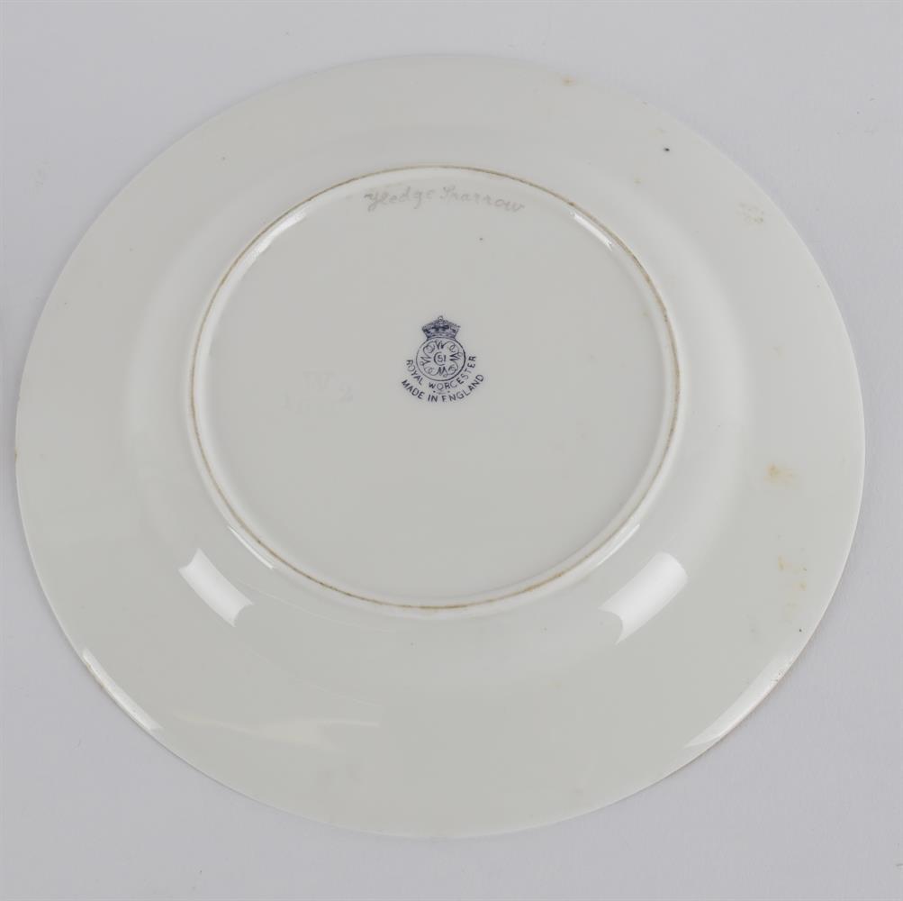 Decorative ware to include William Powell Royal Worcester cup and saucer decorated with goldfinch - Image 7 of 13