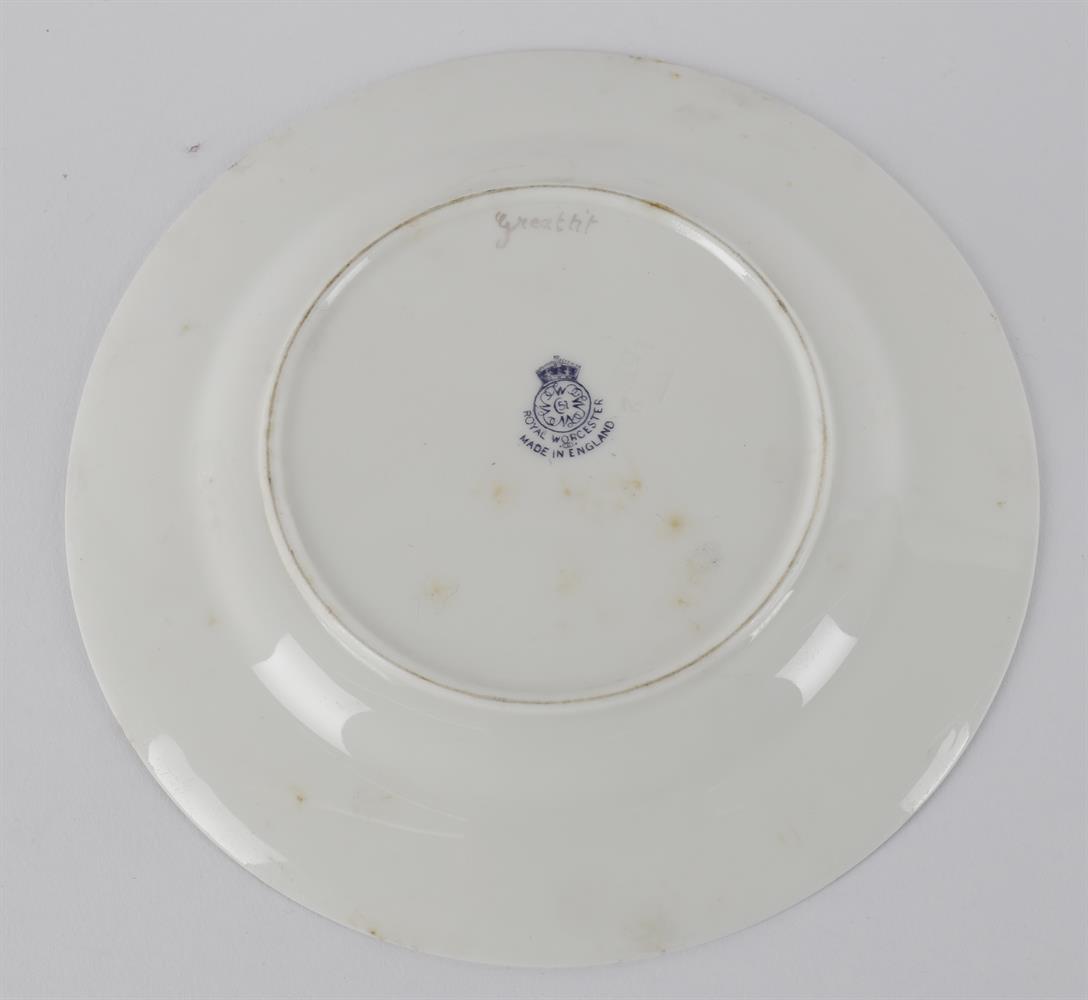 Decorative ware to include William Powell Royal Worcester cup and saucer decorated with goldfinch - Image 2 of 13