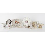 A group of English 18th & 19th century porcelain