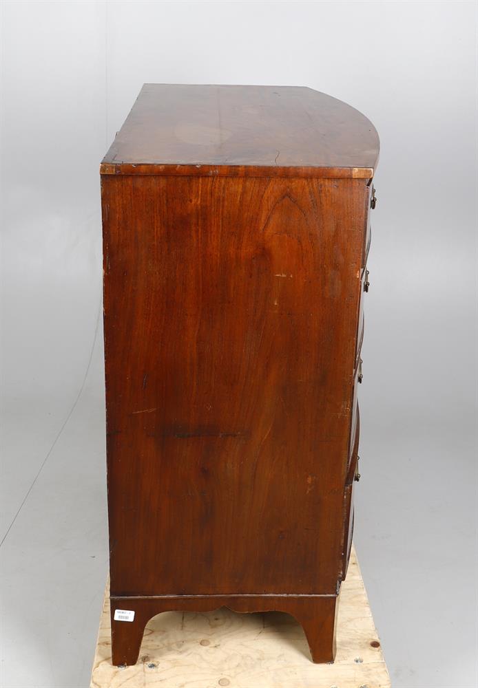 An early Victorian mahogany bowfront chest of drawers - Image 2 of 4