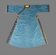 A Chinese Manchu women's informal robe