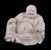 A good Dehua figure of Budai