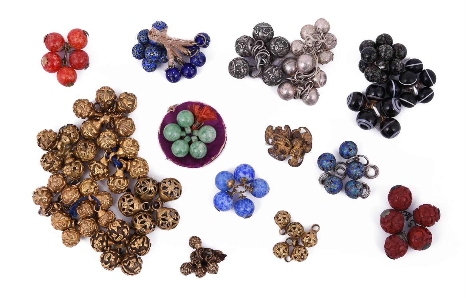 Twenty-Three sets of Chinese robe buttons