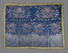 The front and back of a Chinese Dragon robe