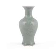 A Chinese celadon 'Dragon' vase