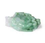 A Chinese jadeite pendant