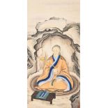 Shen Zhenlin (19th century, attributed to), Seated scholar