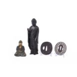 A Japanese Bronze Figure of the Buddha