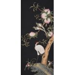 Anonymous (Qing Dynasty), Peach tree and birds