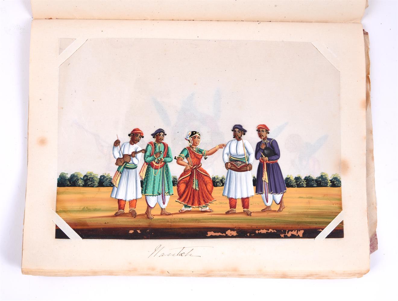 Thirty-two Indian paintings on mica - Image 8 of 11