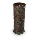 A Japanese Bronze Umbrella Stand