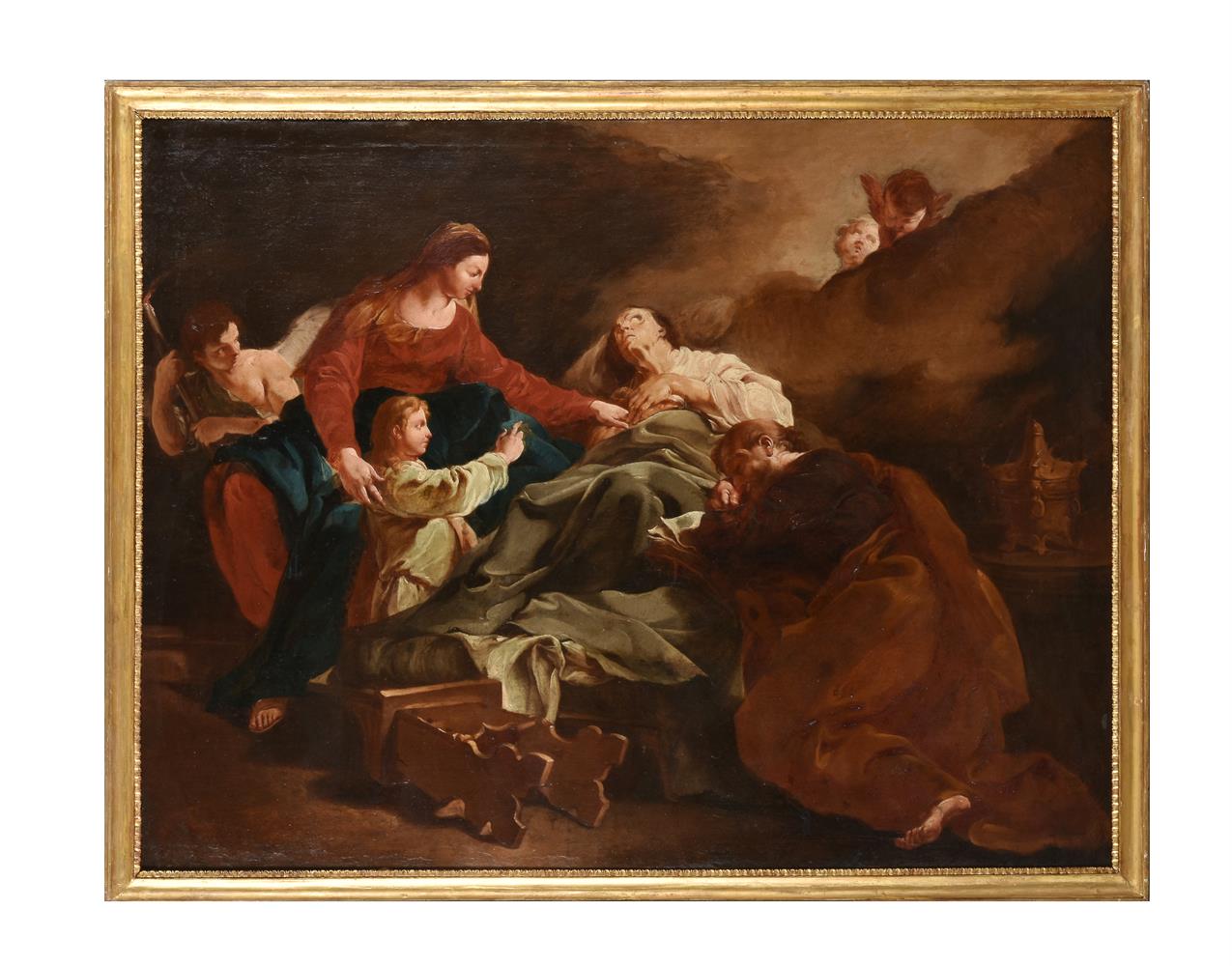 After Giovanni Battista Piazzetta, The Death of Saint Anne - Image 2 of 4