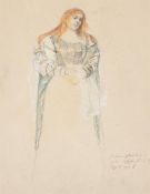 Emilie Mediz-Pelikan (Austrian 1861-1908), Lady in costume