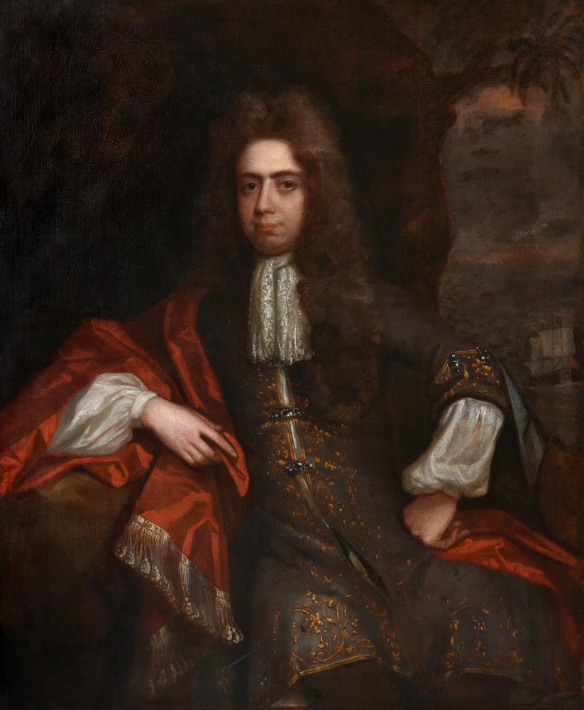 Follower of Sir Godrey Kneller, Portrait of a gentleman