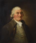 Follower of George Morland, Portrait of a gentleman