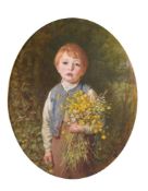 Frederick Morgan (British 1847-1927), Flowers for mother