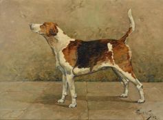 λ Gilbert Scott Wright (British 1880-1958), Eamont Lanark - a foxhound