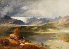 James Baker Pyne (British 1800-1870), Lake Windermere