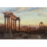 Frederick Lee Bridell (British 1831-1863), The Temple of Saturn