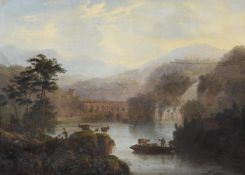 English School (early 19th century), The river ferry