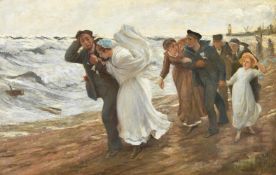 Phillip Richard Morris (British 1836 -1902), The sailor's wedding
