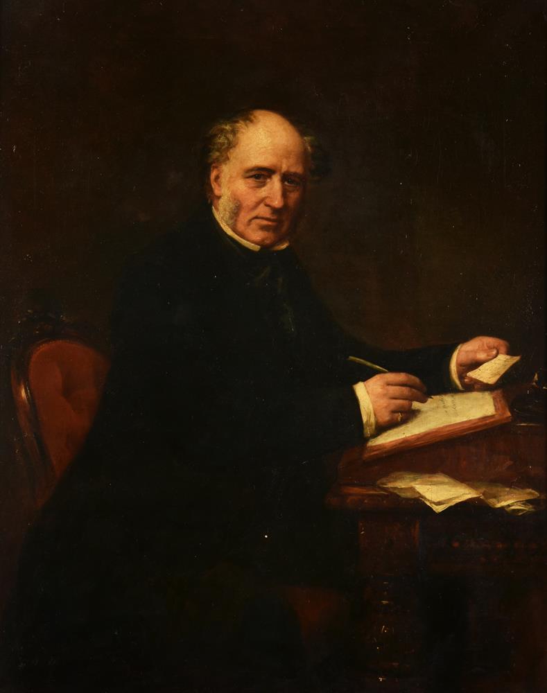 English School (19th century), Portrait of Charles Arthur Hill Heaton-Ellis