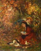 William Stewart MacGeorge (Irish 1861-1931), An Autumn Idyll