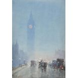 Mary S. Hagarty (British. 1882-1932), The Clock Tower, Westminster