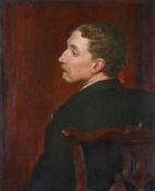 George Frederic Watts (British 1817-1904), Portrait of Samuel Pepys Cockerell