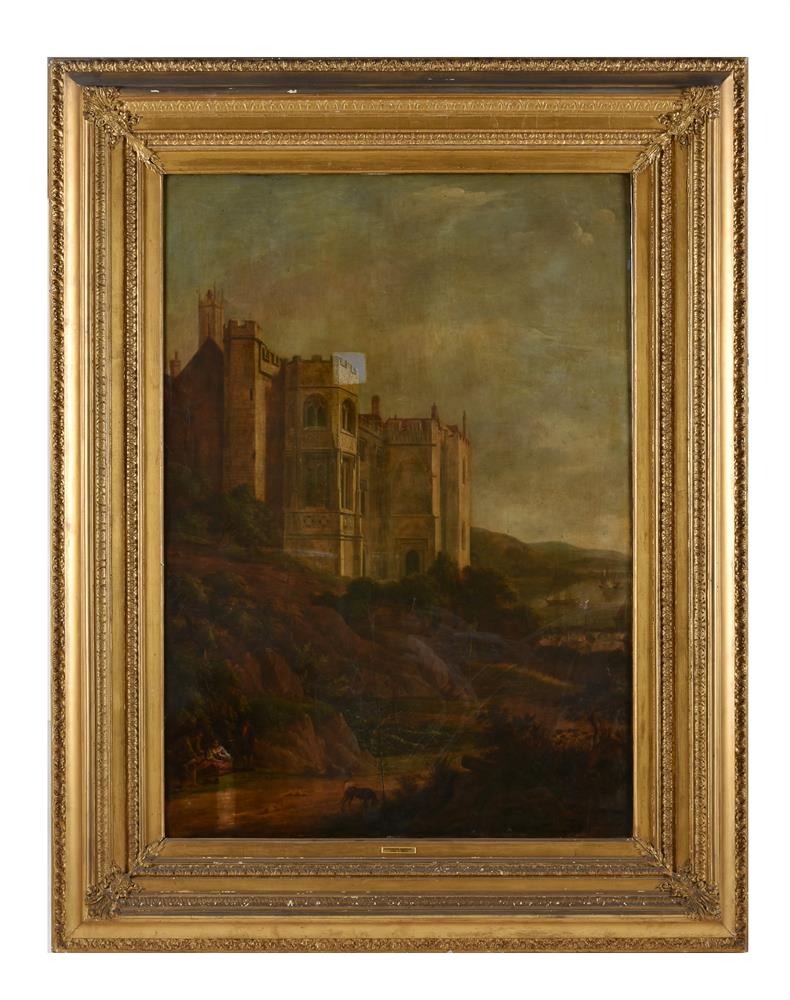 Alexander Nasmyth (Scottish 1758-1840), A view of a Castle - Image 2 of 5