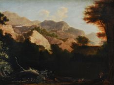Attributed to Horatio McCulloch (Scottish 1805-1867), Mountainous landscape