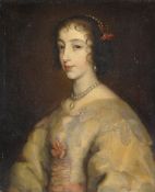 After Sir Anthony Van Dyck, Portrait of Henriette Maria (1609-1669)
