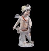 A Meissen figure of Cupid