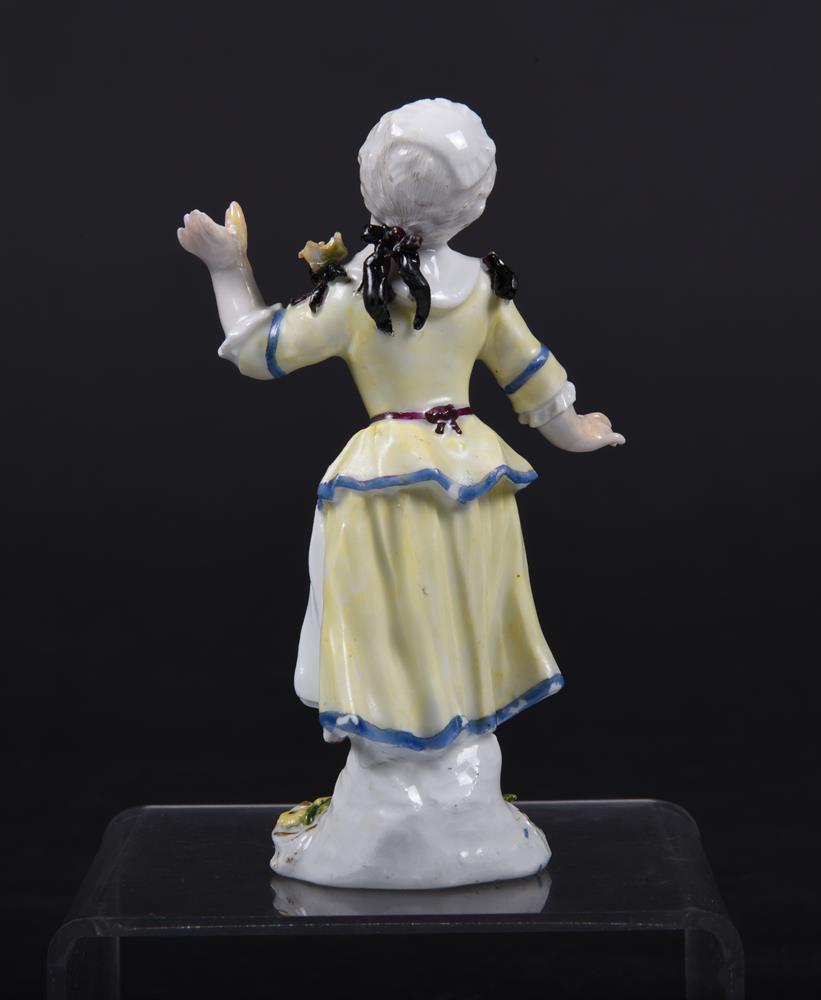 A Meissen figure of a girl dancing - Image 3 of 5