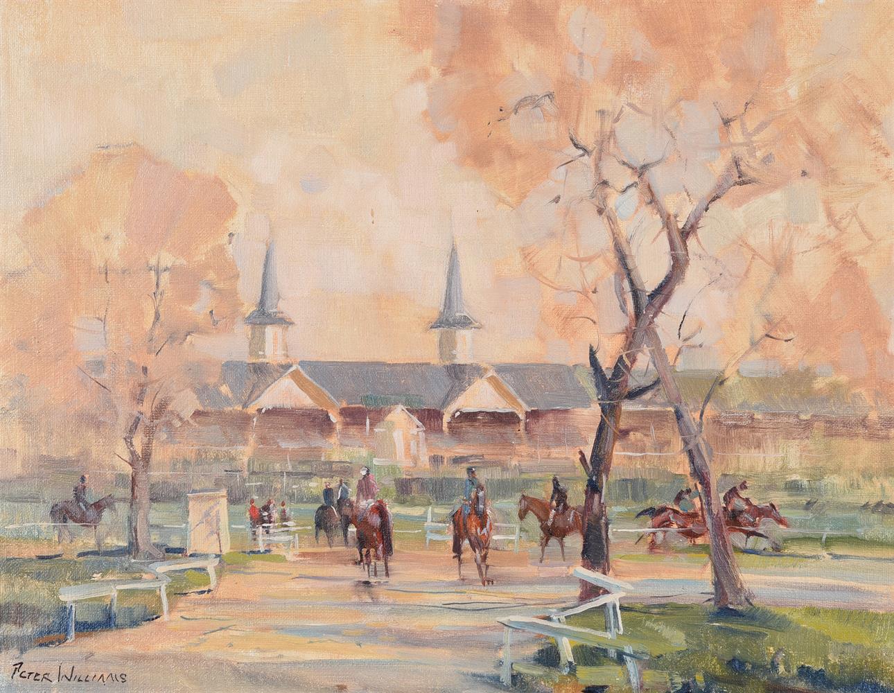 Peter Williams (American 1934-2018), Churchill Downs Racecourse, Kentucky, USA