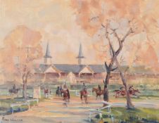Peter Williams (American 1934-2018), Churchill Downs Racecourse, Kentucky, USA
