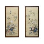 A pair of Chinese paintings