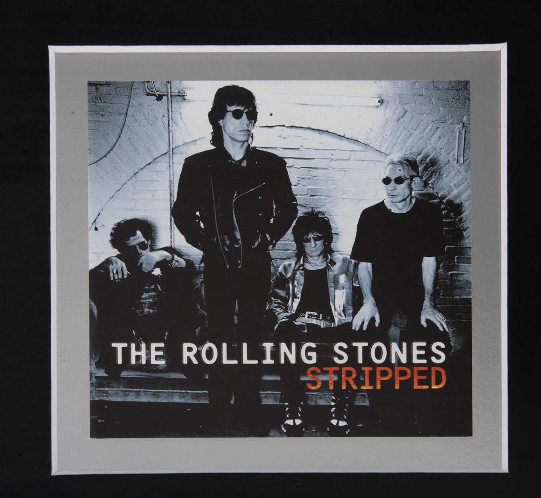 A Rolling Stones Norwegian Platinum sales award for the album 'Stripped' 1996 - Image 6 of 7