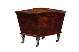 A George IV mahogany cellaret