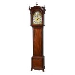 A George III mahogany longcase clock