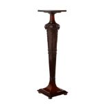 A mahogany jardinière or torchere stand in George III style