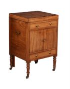 A Regency mahogany dressing table