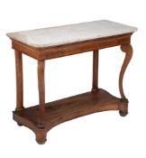 A Louis Philippe fruitwood side table