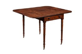 A Regency mahogany Pembroke table