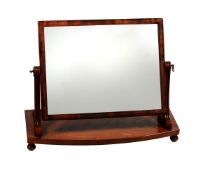 A George IV mahogany dressing mirror